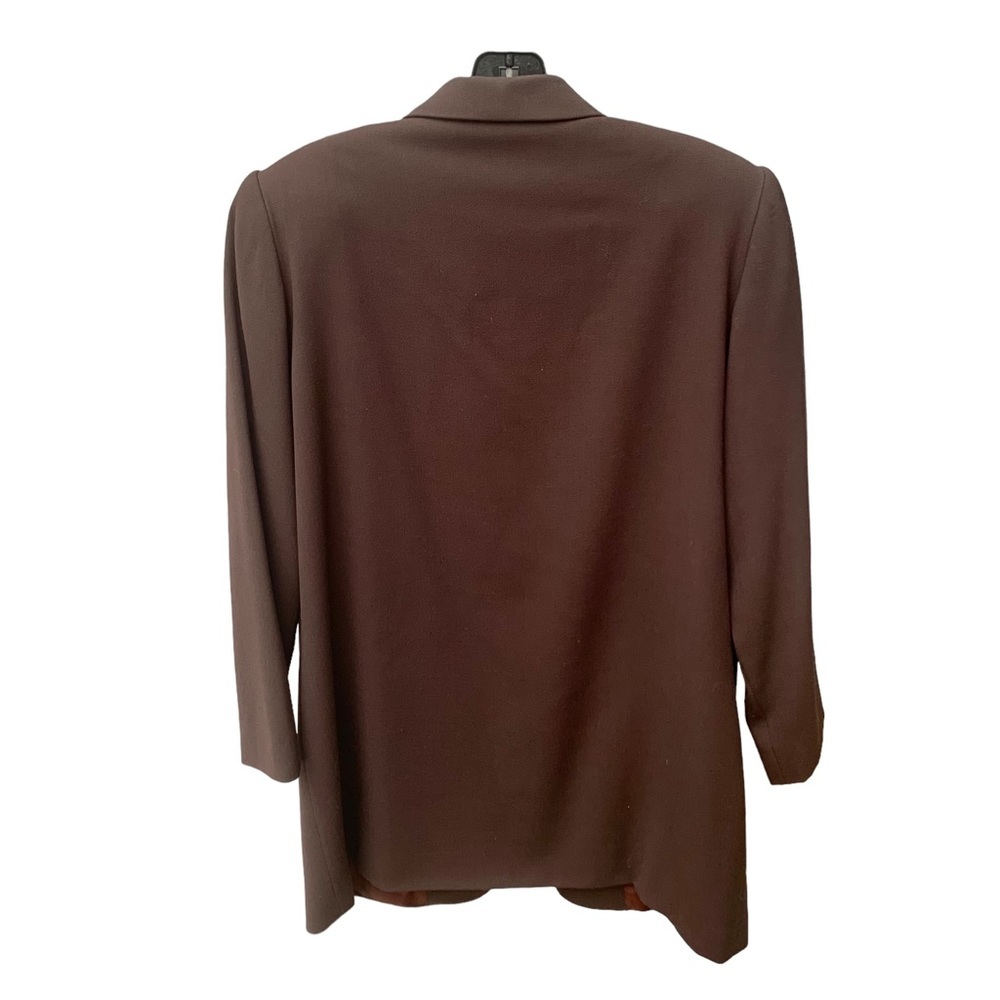 J’envie Sport 2PC New York Brown Wool Business Blazer Size 8 - Picture 8 of 8